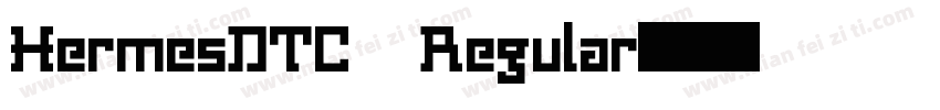 HermesDTC Regular字体转换